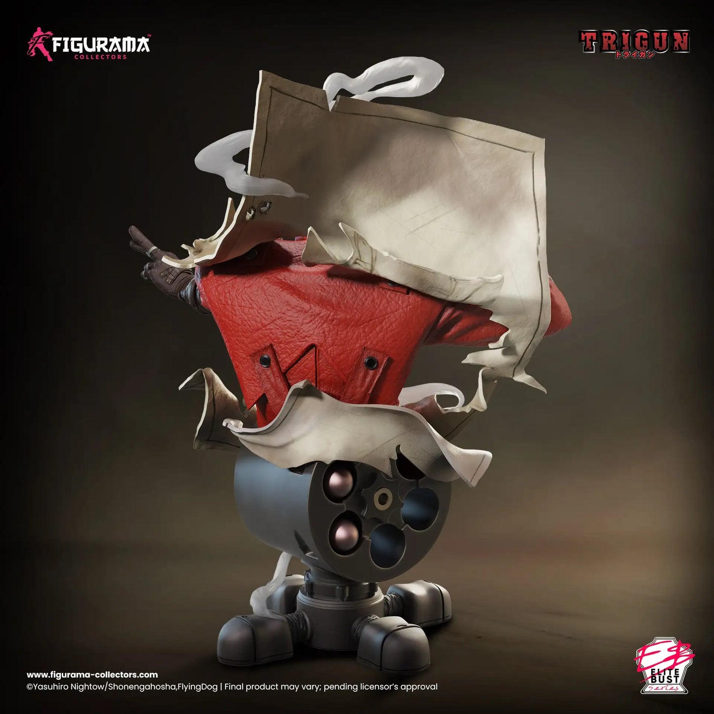 "Preventa Resina Vash Estampida  Figura Trigun Figurama Collectors (Licencia) Estudio"