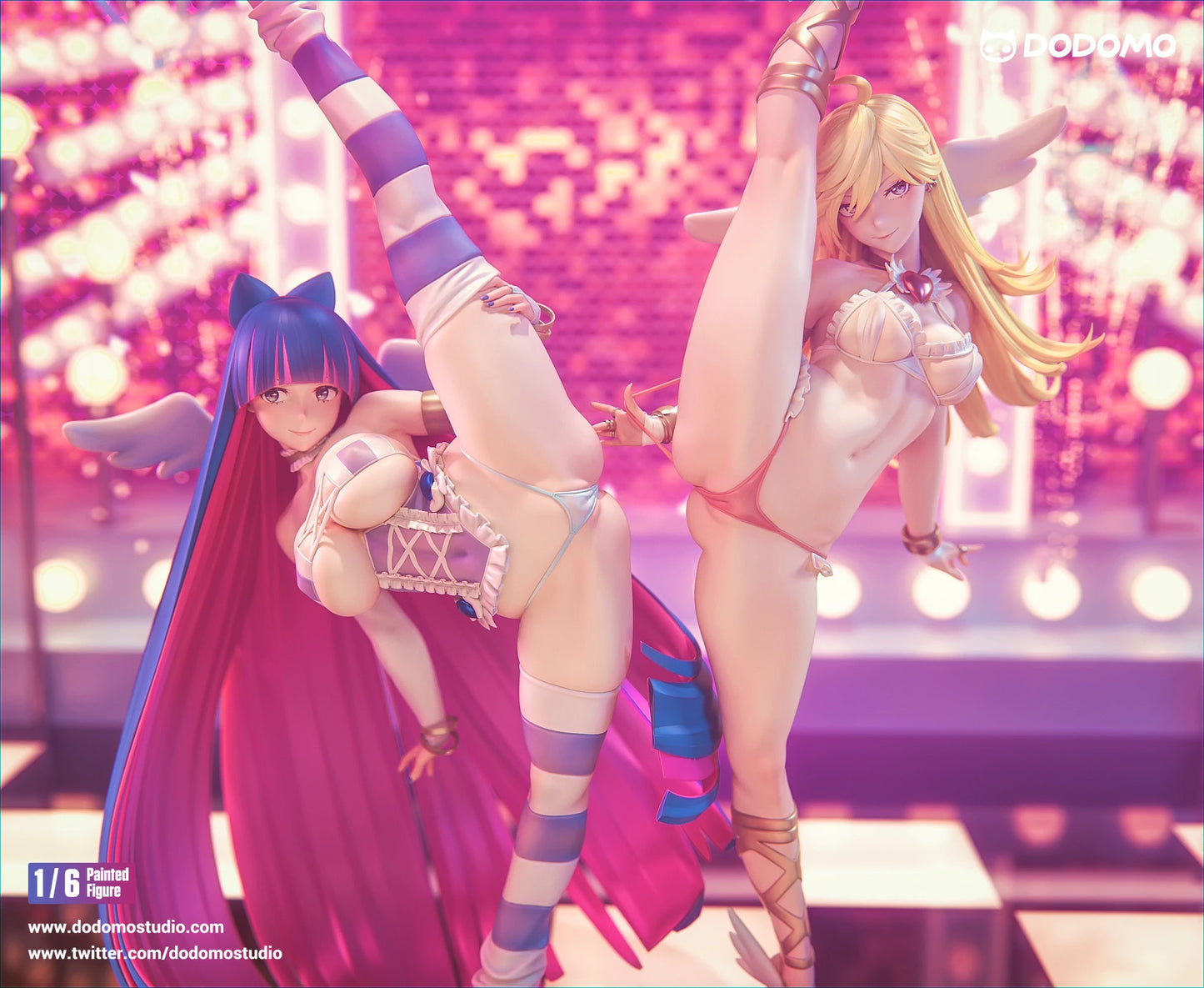 Preventa Resina Panty & Stocking Figura Panty & Stocking with Garterbelt  Dodomo  Estudio