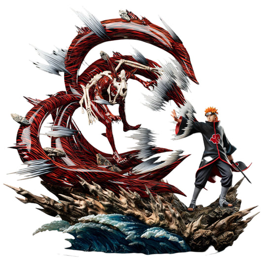 Preventa Resina Pain vs Naruto  Figura Naruto 1/6 Pickstar Estudio (Licencia)