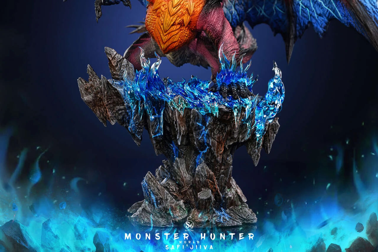 Preventa Resina Safi'jiiva Figura Monster Hunter S6 Estudio