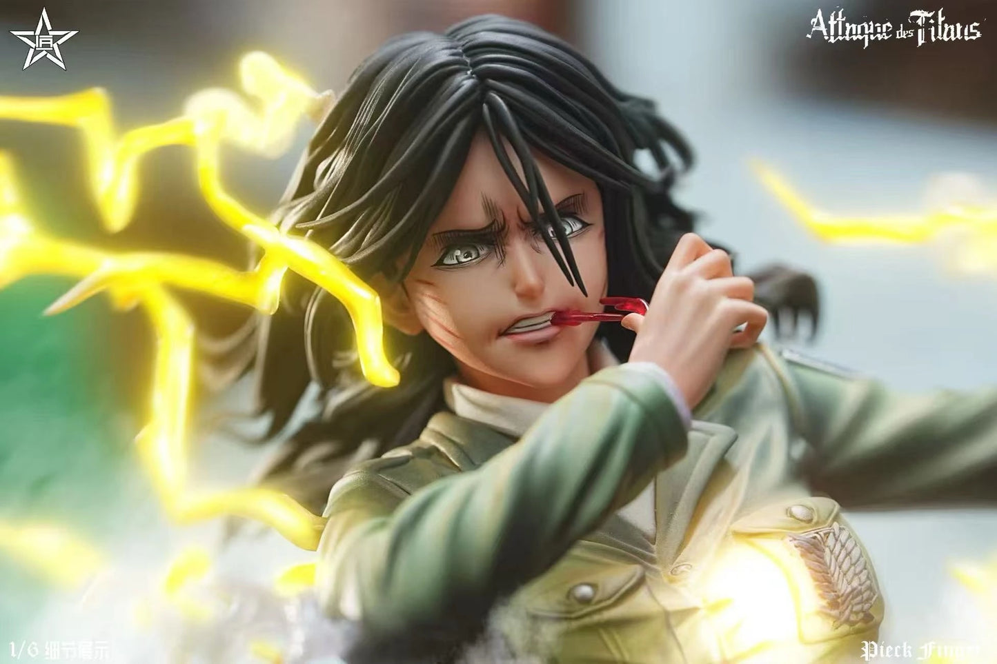 Preventa Resina Pieck Finger Figura Attack On Titan WindJas Estudio