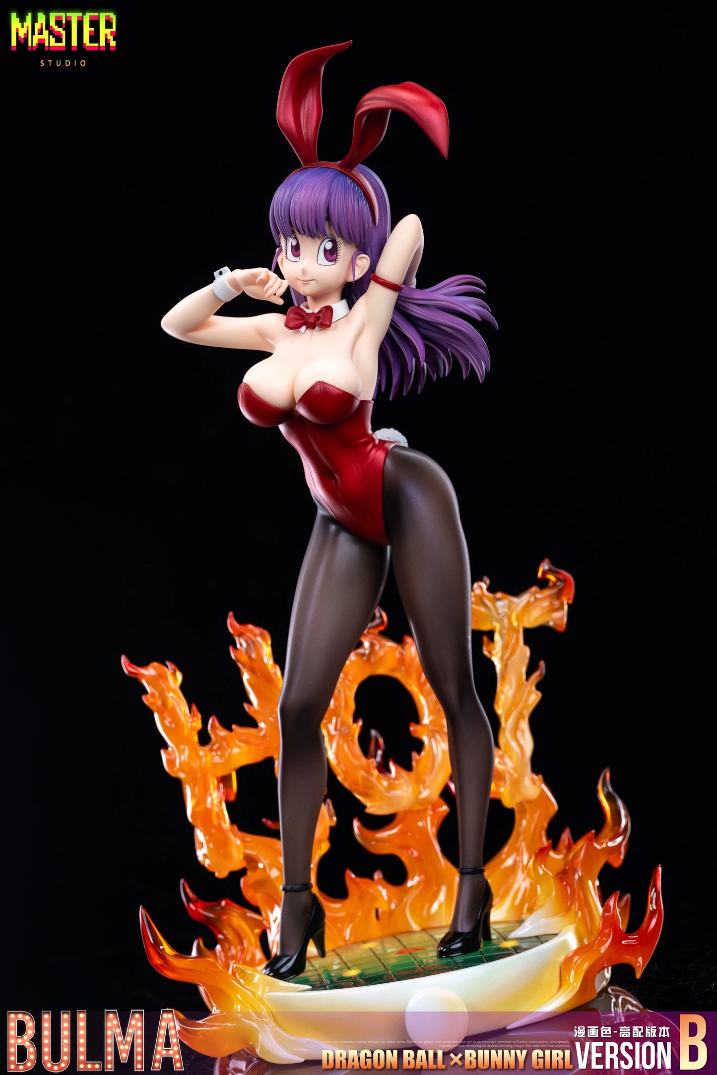 Preventa Resina Bulma  Figura Dragon Ball Master Estudio