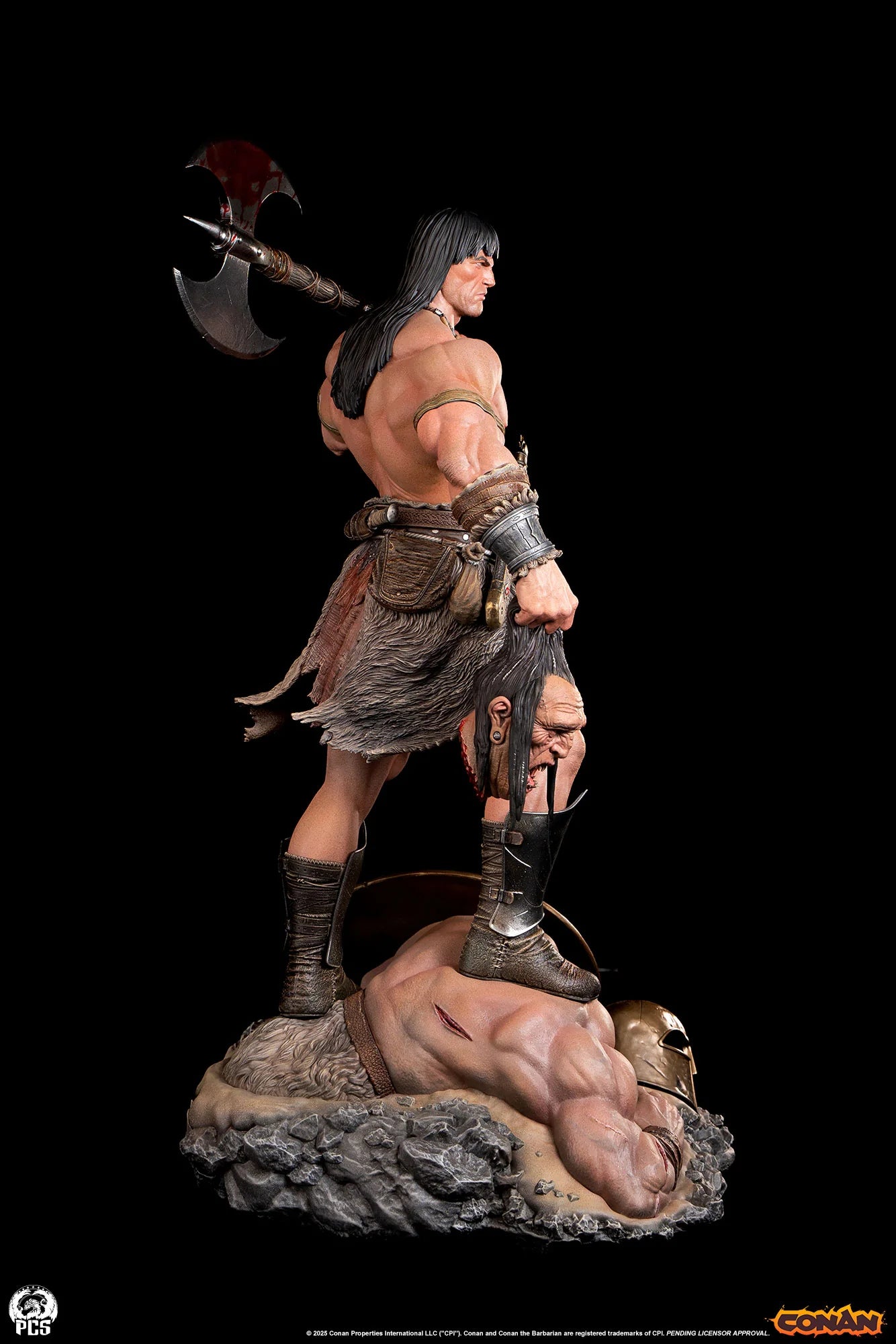 Preventa Resina Conan Figura Conan el Bárbaro PCS (Licencia) Estudio