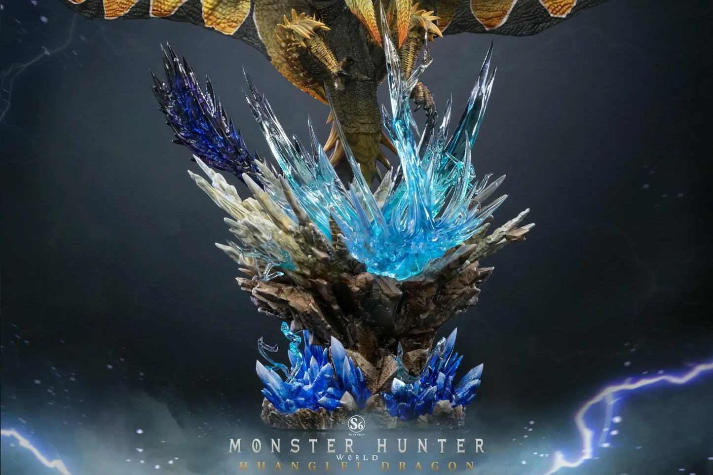 Preventa Resina Rey Dau Figura Monster Hunter S6  Estudio