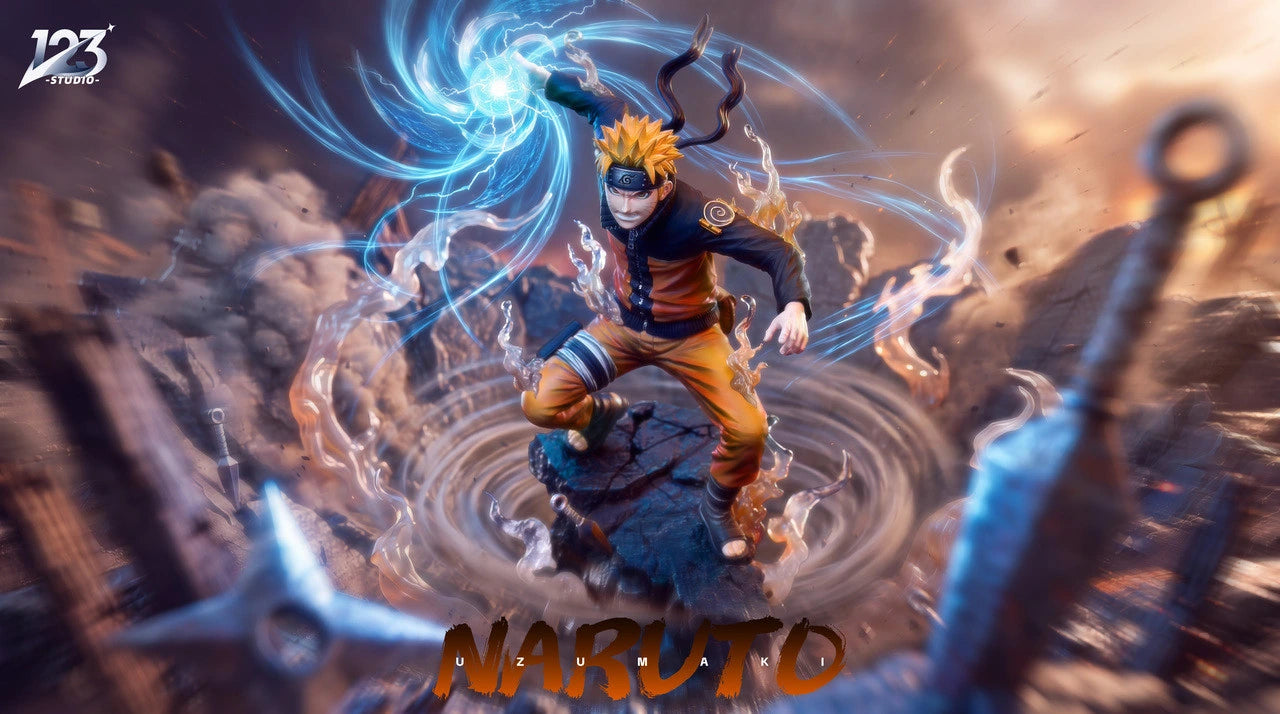 Preventa Resina Naruto Figura Naruto  123 Studio Estudio