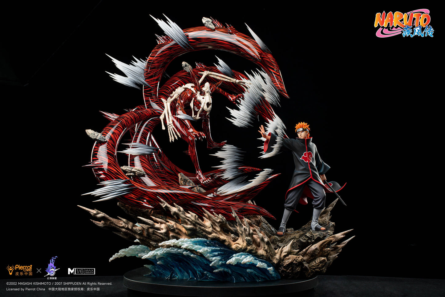 Preventa Resina Pain vs Naruto  Figura Naruto 1/6 Pickstar Estudio (Licencia)