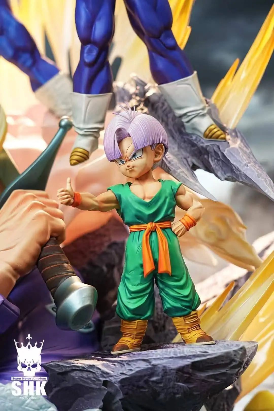 Preventa Resina Trunks Figura Dragon Ball SHK Estudio