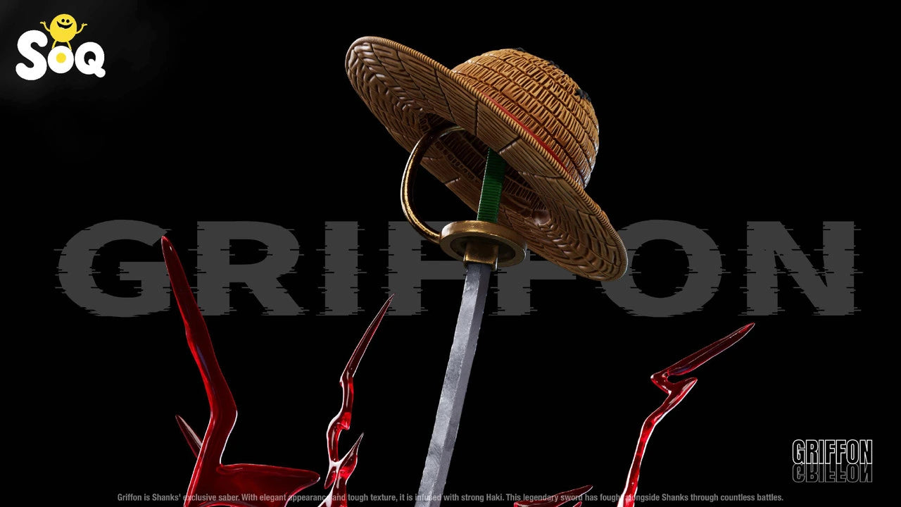Preventa Resina Shanks Arm Figura One Piece SOQ Estudio