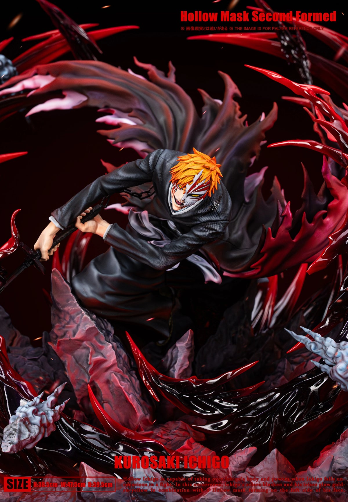 Preventa Resina Kurosaki Ichigo Figura Bleach 1/6 HXHENG x Cheng Estudio