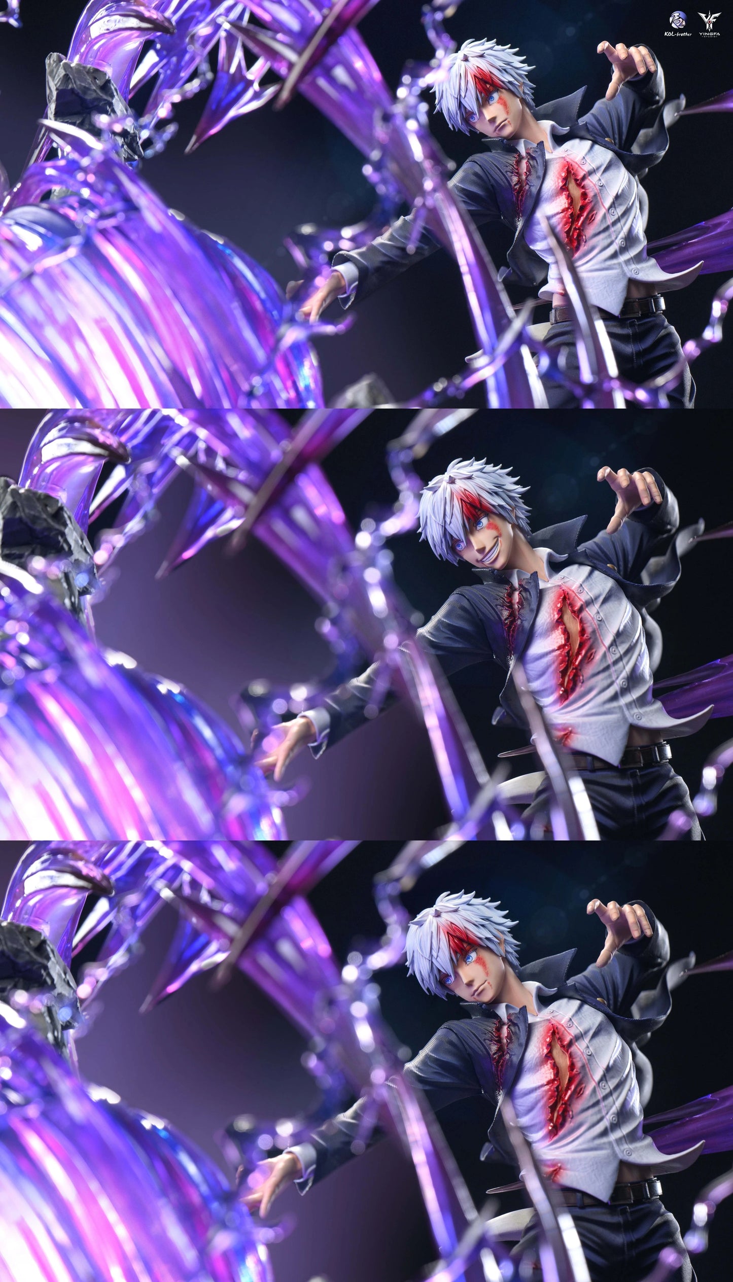 Preventa Resina Gojo Satoru vs Toji Fushiguro Figura Jujutsu Kaisen 1/6 Kol & YingFa  Estudio