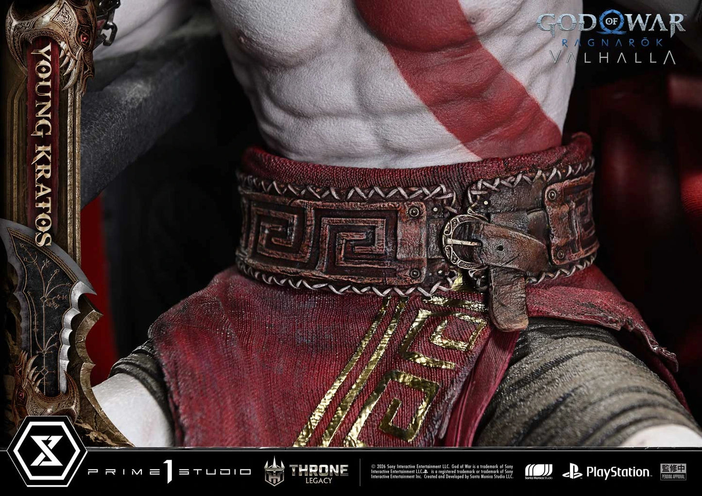 "Preventa Resina Kratos Joven Figura God of War Ragnarök: Valhalla  Prime 1 (Licencia) Estudio"