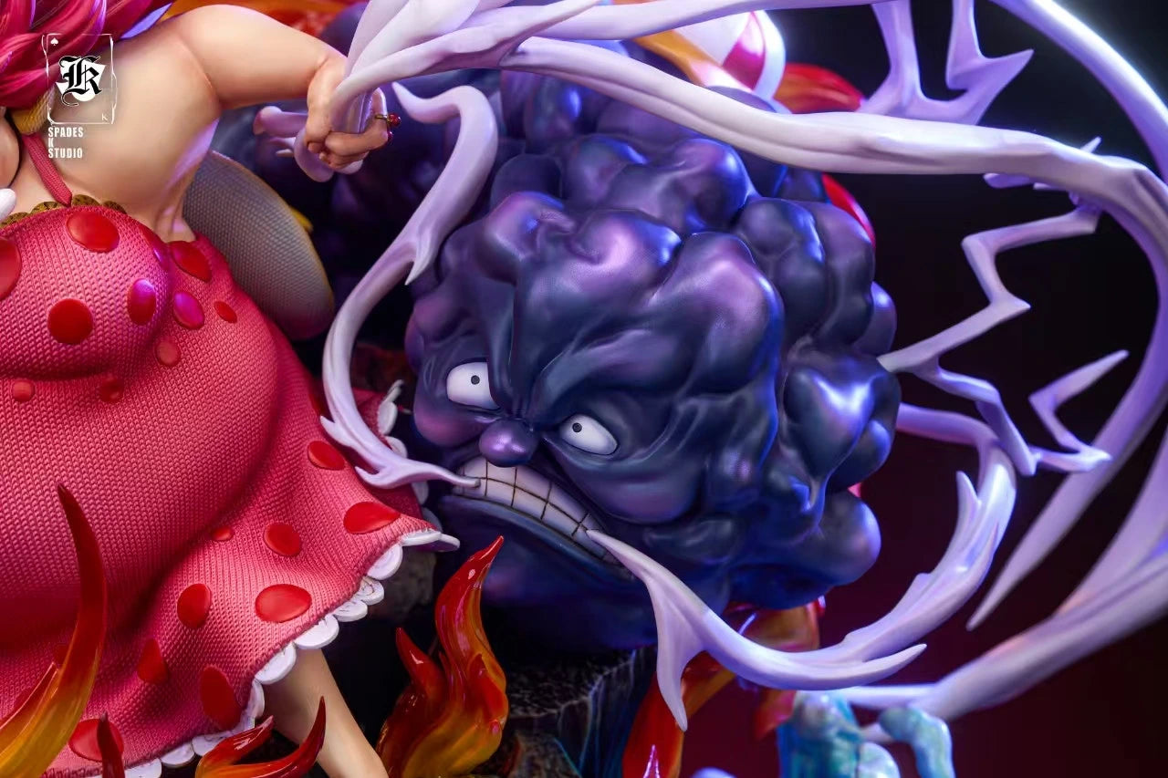Preventa Resina Big Mom Figura One Piece Spades K Estudio