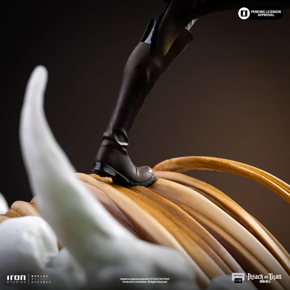 Preventa Resina Eren Jaeger Figura Attack On Titan Iron  Estudio