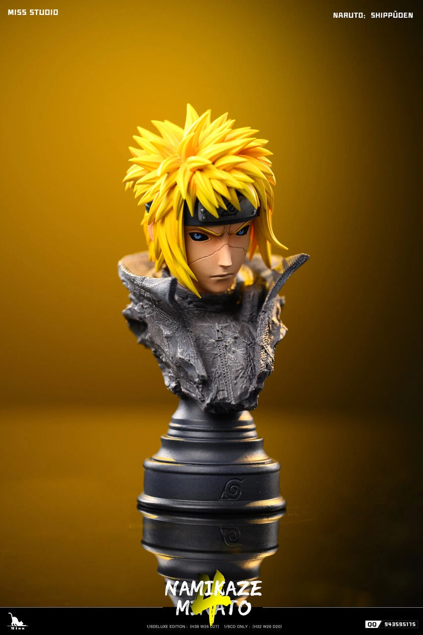 Preventa Resina Minato Namikaze Figura Naruto Miss Estudio