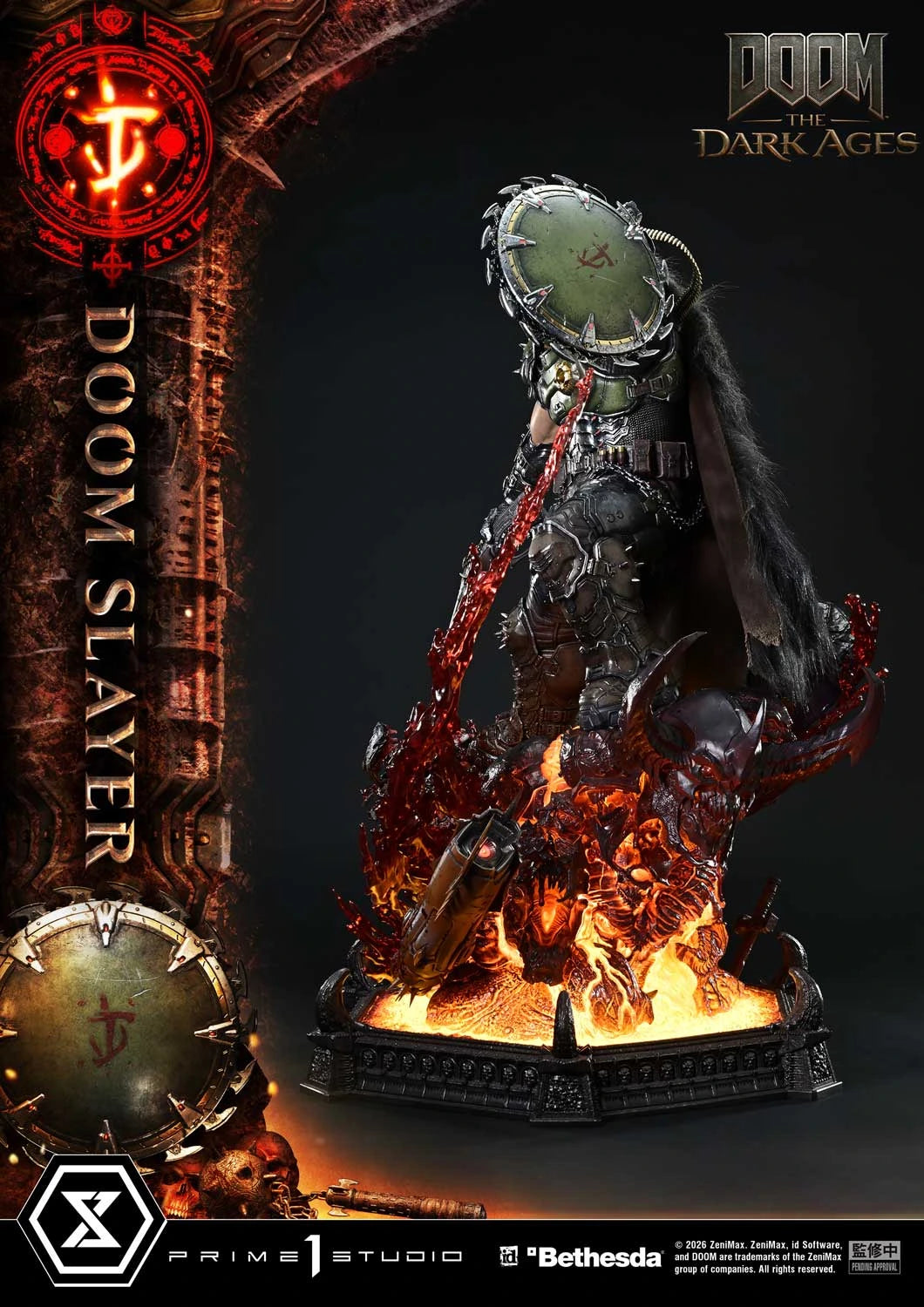 "Preventa Resina Doom Slayer  Figura DOOM: The Dark Ages   Prime 1 (Licencia) Estudio"