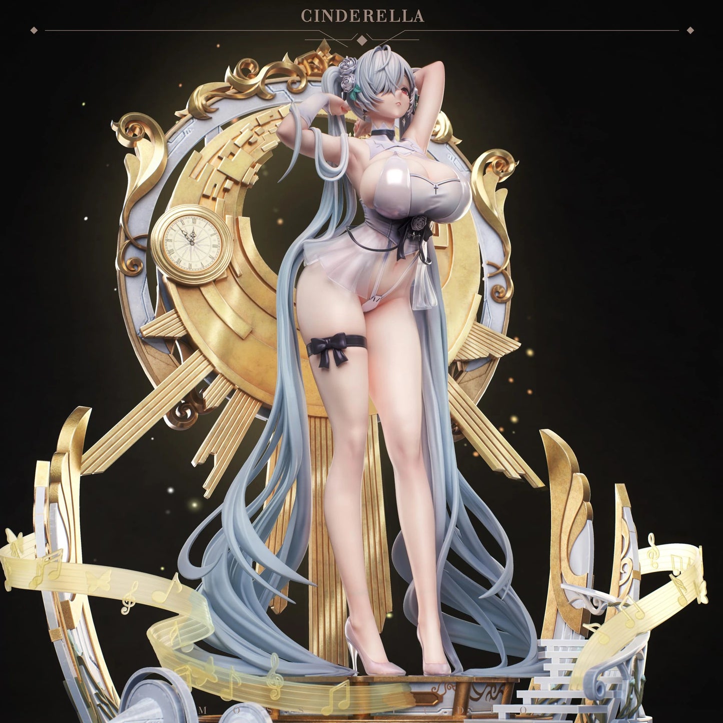 Preventa Resina Cinderella Figura Goddess Of Victory MOSS Estudio