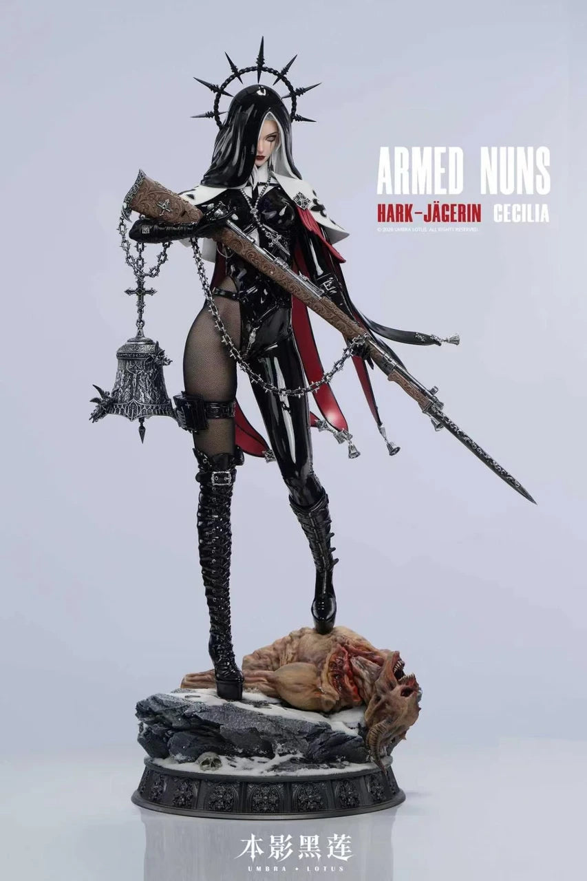 Preventa Resina Cecilia Nuns Figura Original  1/4 Umbra Lotus Estudio