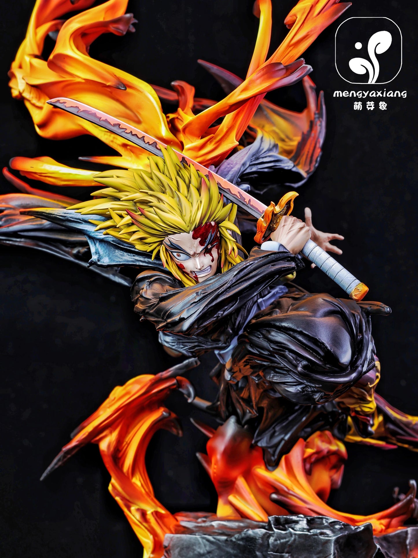Preventa Resina Kyōjurō Rengoku Figura Demon Slayer MengYaXiang Estudio