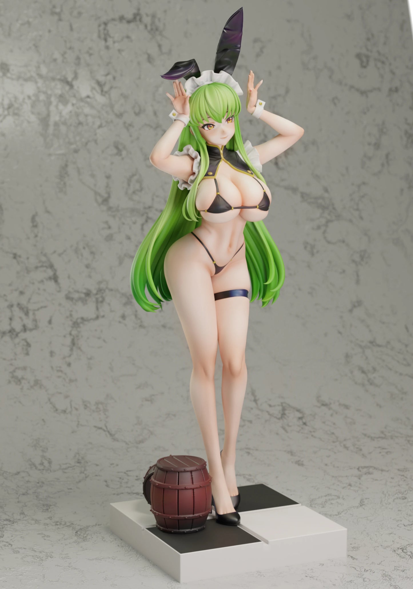Preventa Resina C.C Figura Code Geass Green Tea Estudio