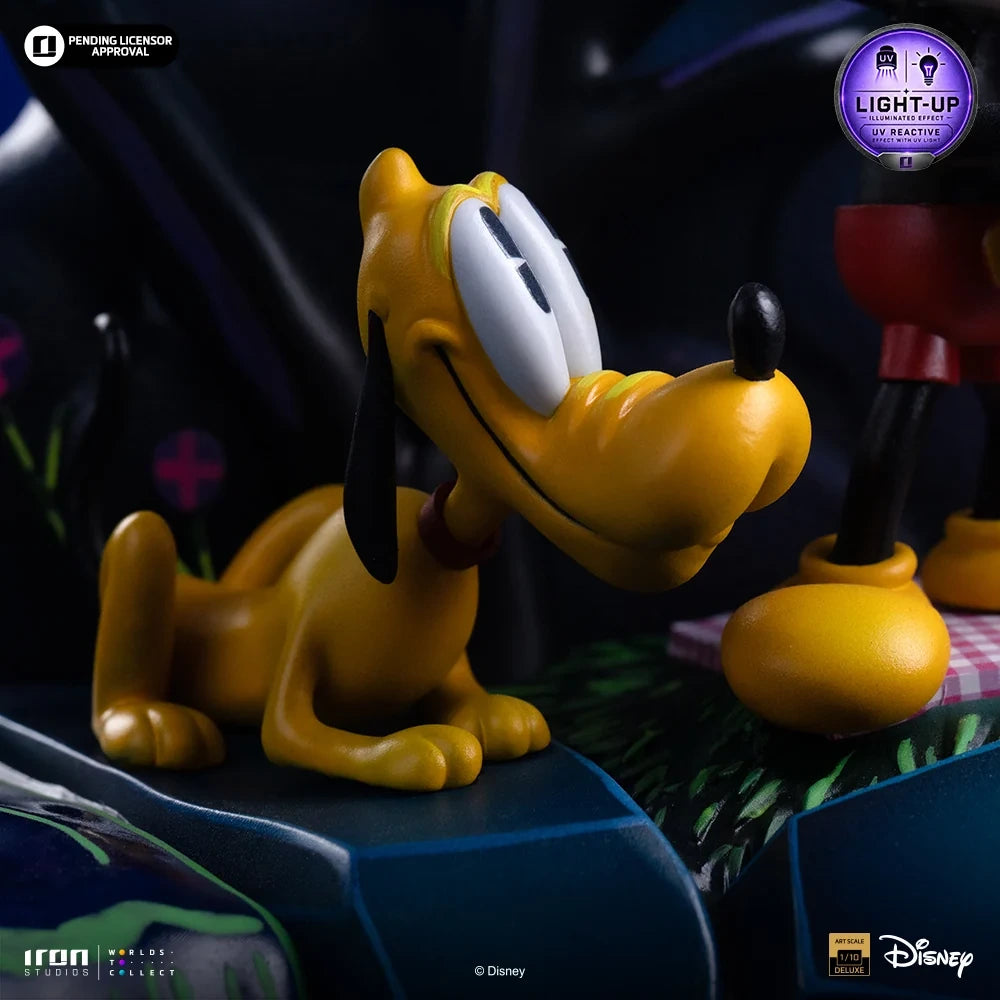Preventa Resina Mickey, Minnie and Pluto Figura Disney Classic 1/6 Iron Estudio (Licencia)