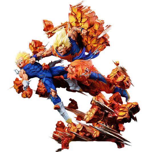 Preventa Resina Goku vs Vegeta Figura Dragon Ball Grand Design Estudio