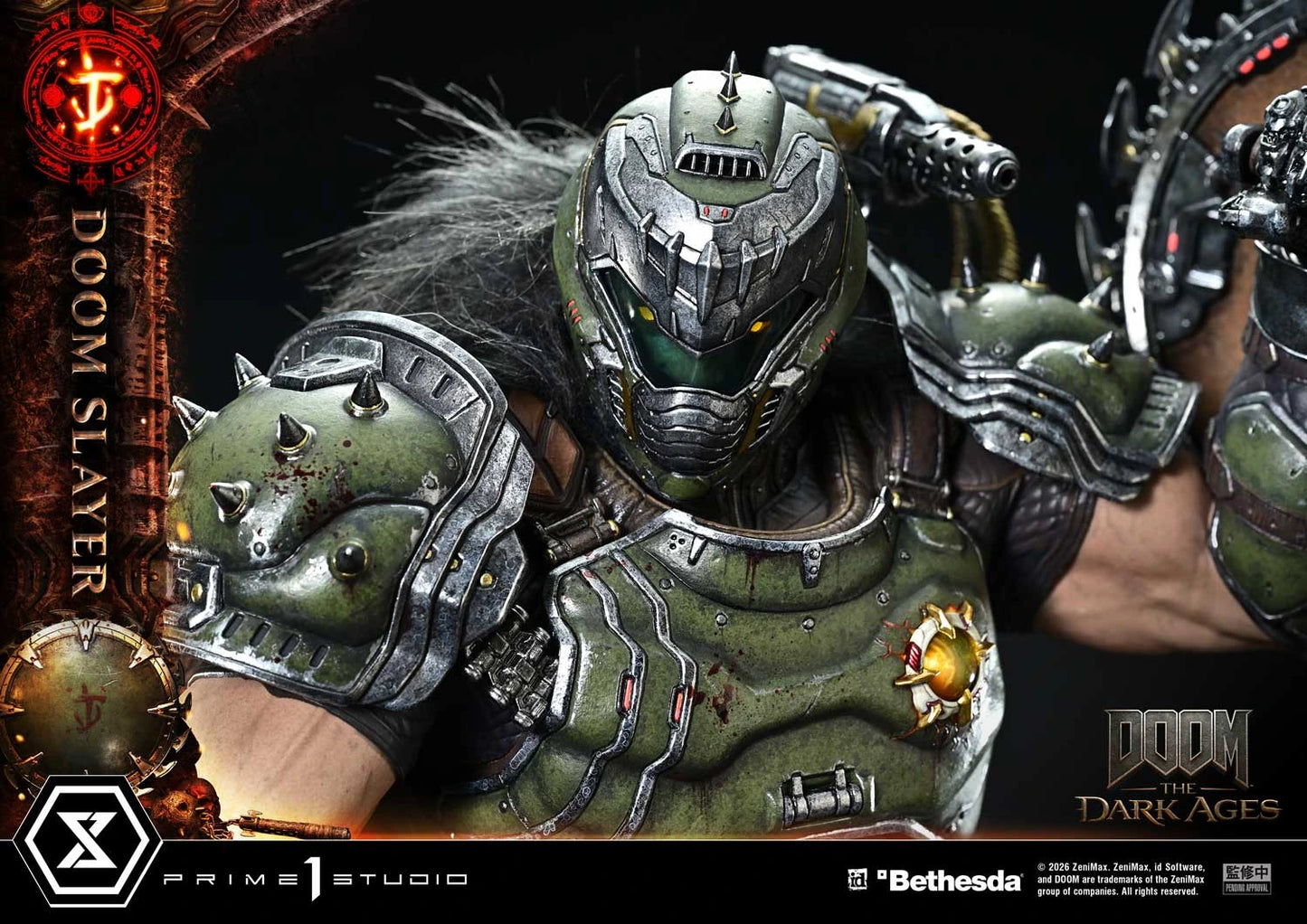 "Preventa Resina Doom Slayer  Figura DOOM: The Dark Ages   Prime 1 (Licencia) Estudio"