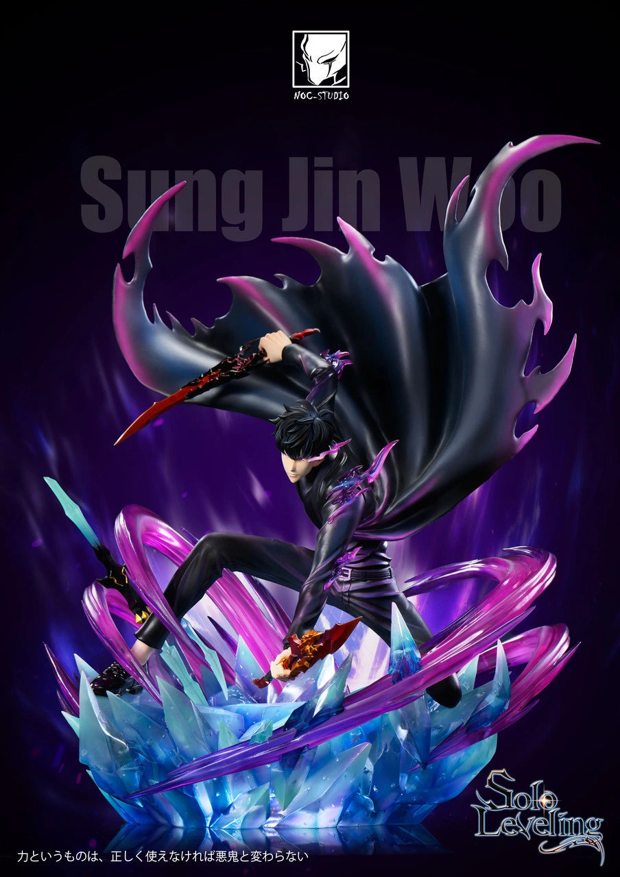 Preventa Resina Sung Jin Woo Figura Solo Leveling Noc Estudio