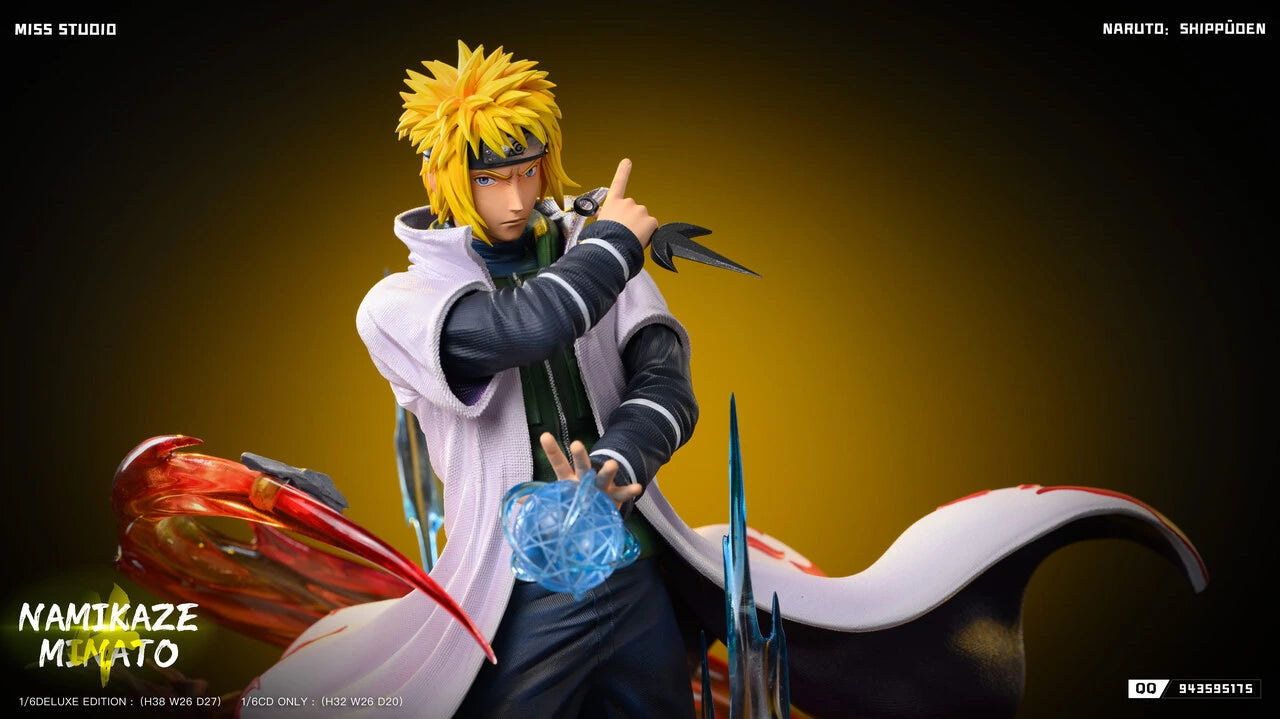 Preventa Resina Minato Namikaze Figura Naruto Miss Estudio