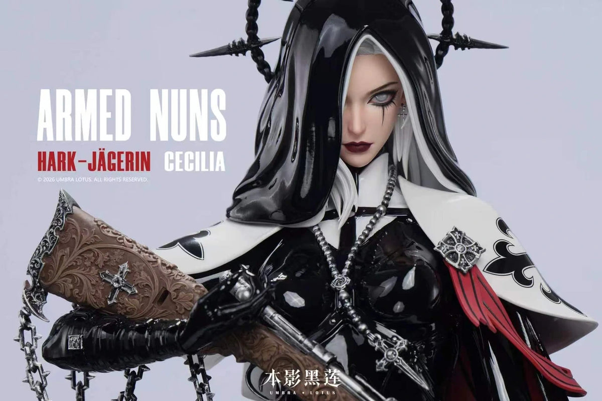 Preventa Resina Cecilia Nuns Figura Original  1/4 Umbra Lotus Estudio