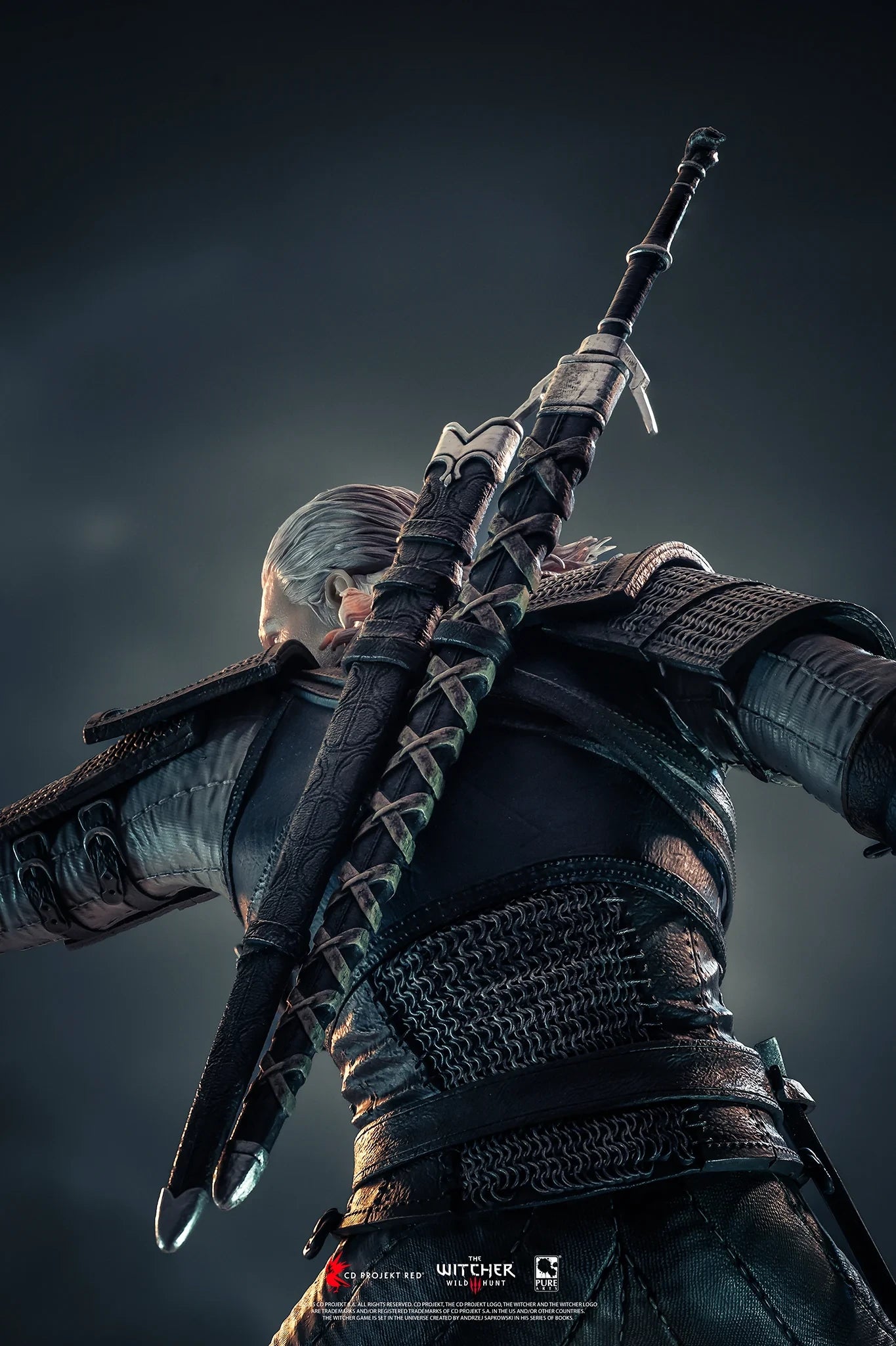 Preventa Resina Geralt vs Eredin Figura The Witcher 3 Pure Arts (Licencia) Estudio