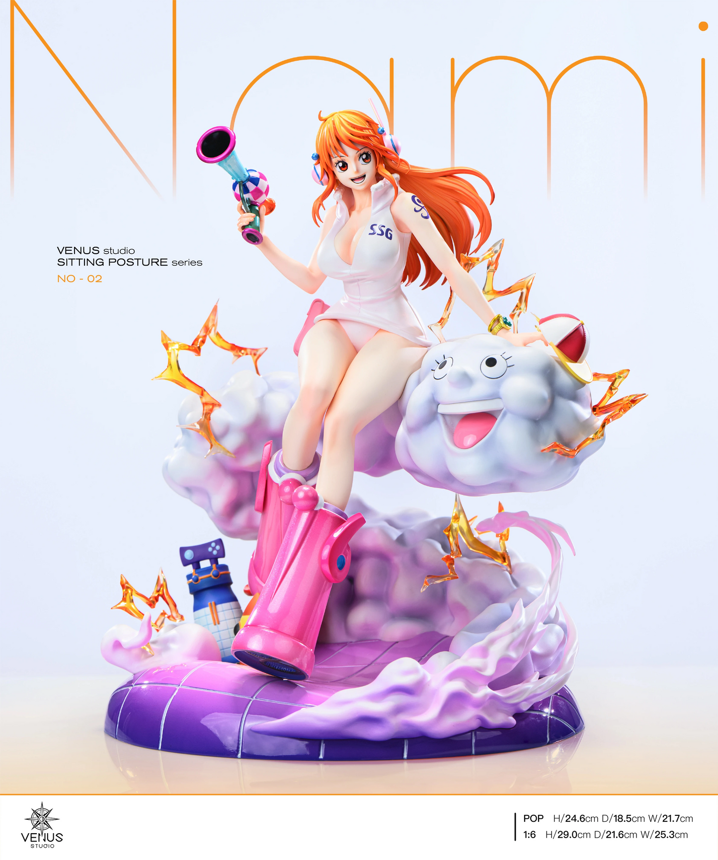 Preventa Resina Nami Figura One Piece Venus Mint Estudio