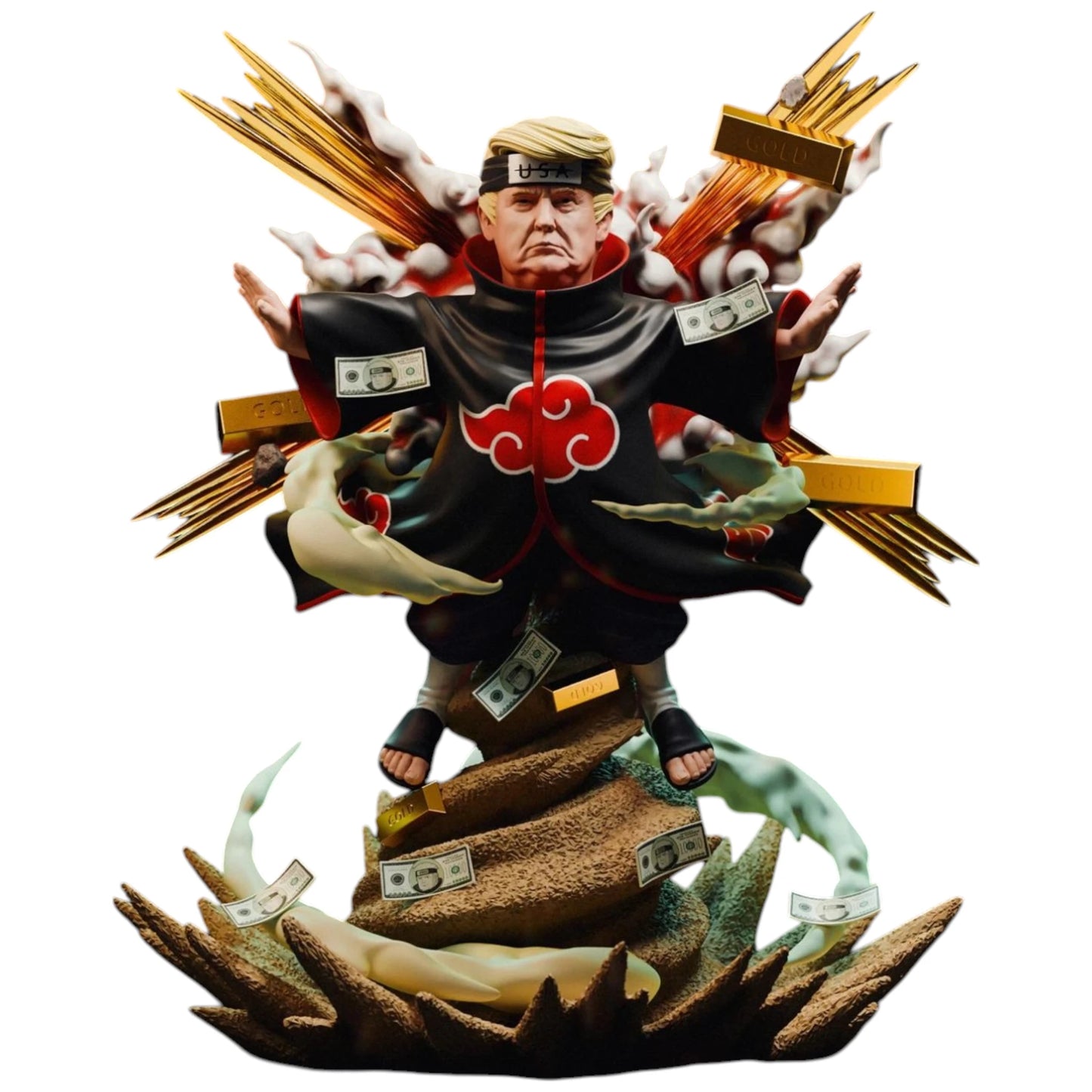 Preventa Resina Trump Figura Original Series Super & Fat Estudio