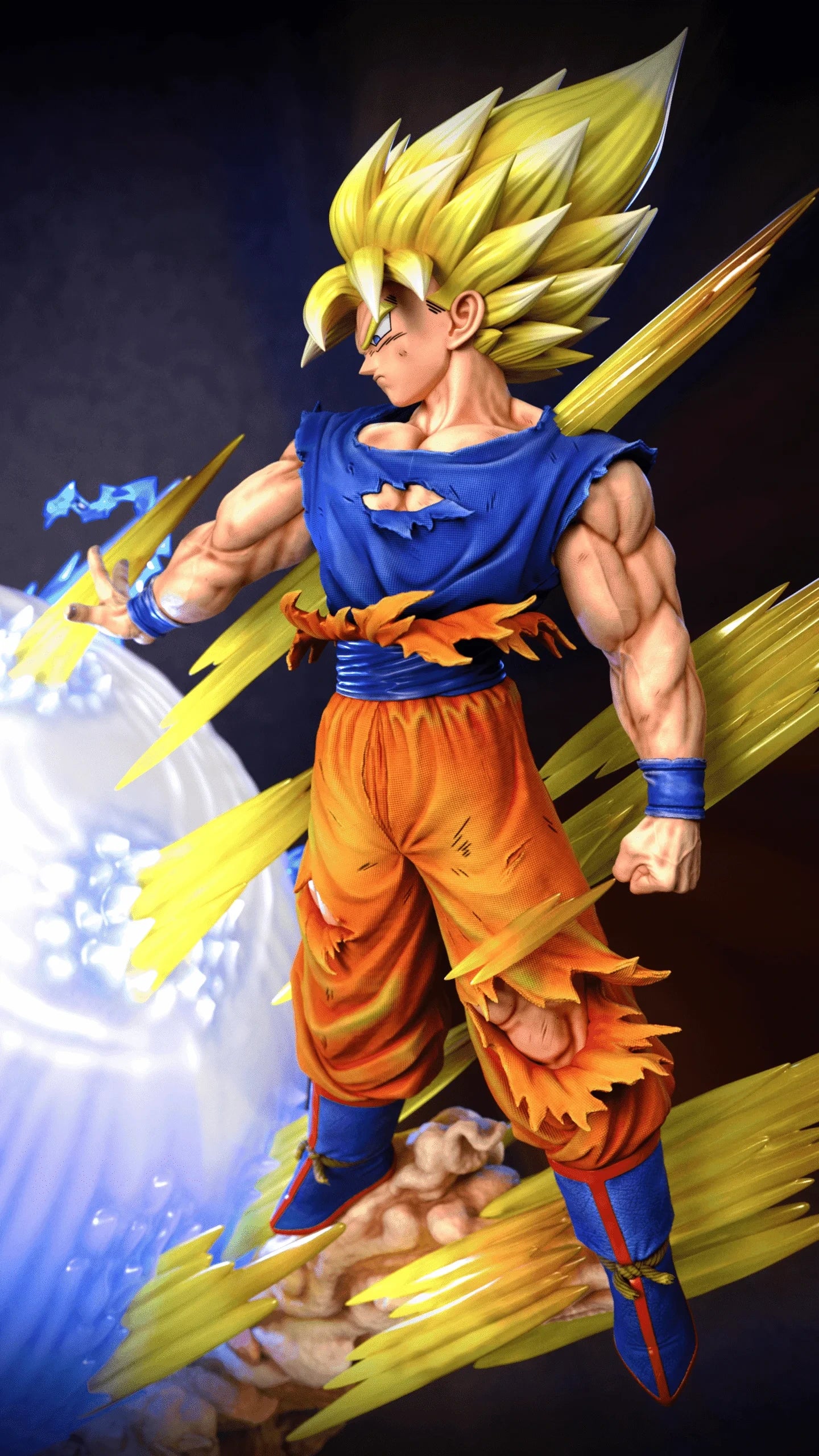 Preventa Resina Goku vs Kid Buu Figura Dragon Ball 1/4 KD Collectibles  Estudio