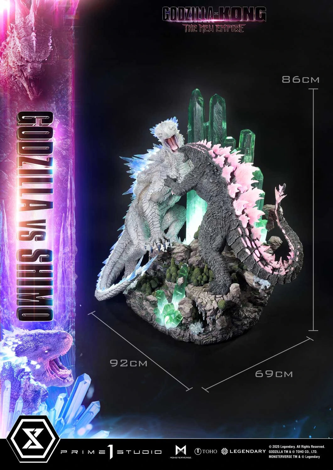 Preventa Resina Godzilla vs Shimo Figura Godzilla y Kong: El Nuevo Imperio Prime 1 (Licencia) Estudio