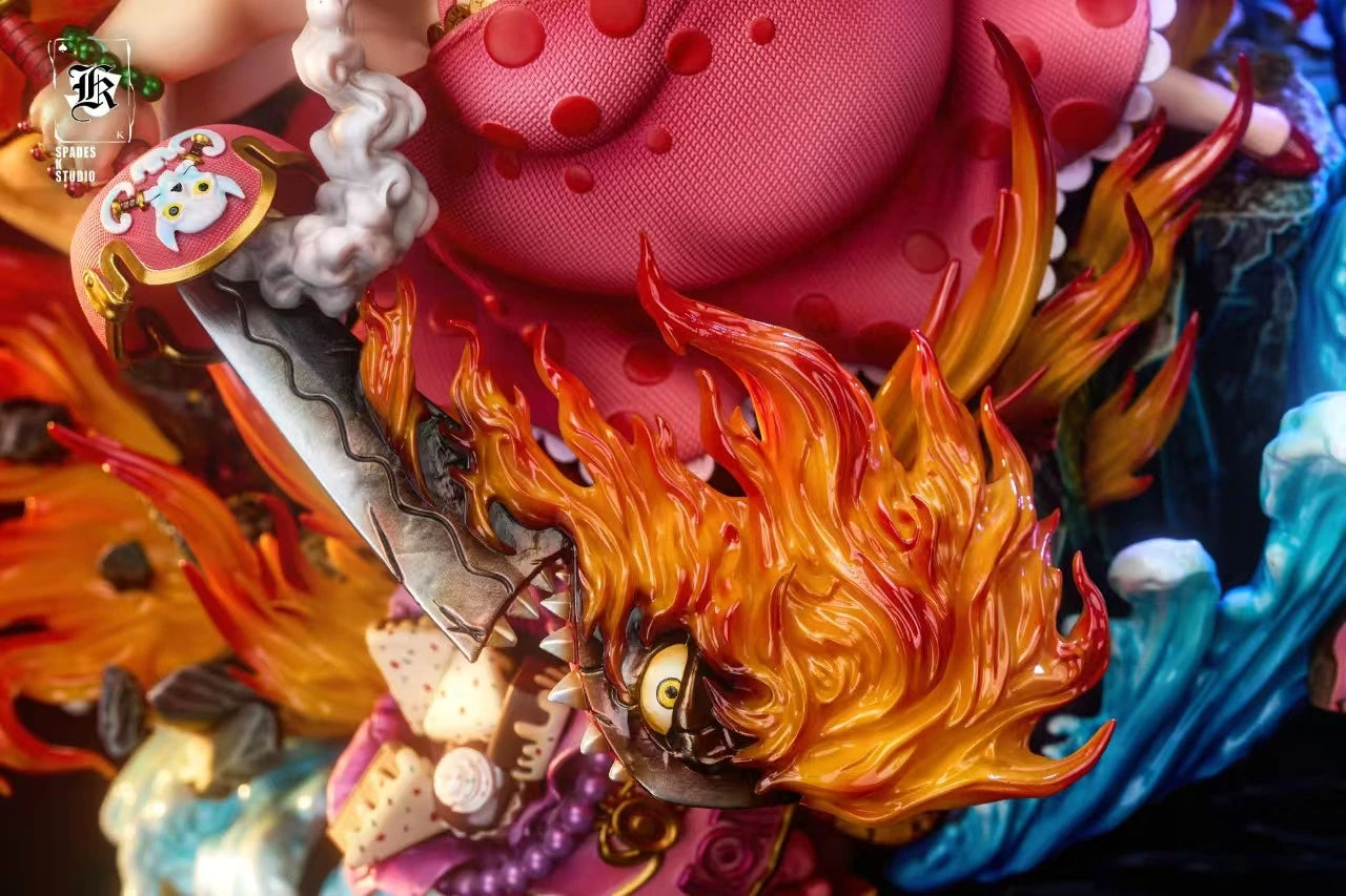 Preventa Resina Big Mom Figura One Piece Spades K Estudio
