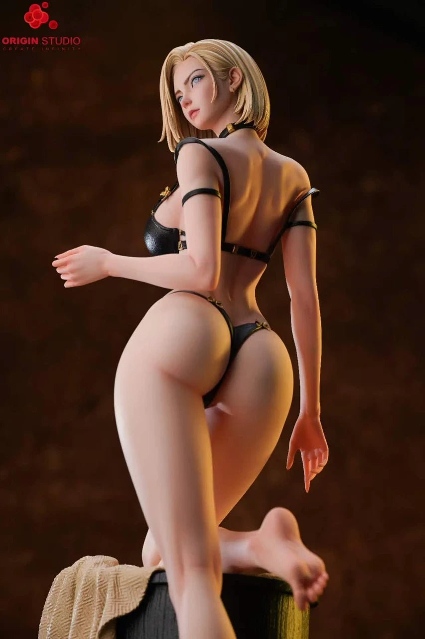 Preventa Resina Androide 18 Figura Dragon Ball 1/6 Origin Estudio