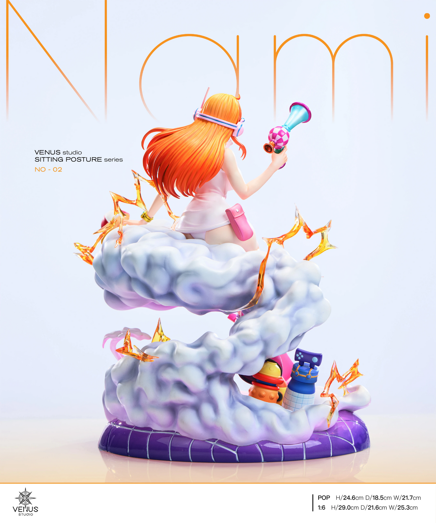 Preventa Resina Nami Figura One Piece Venus Mint Estudio