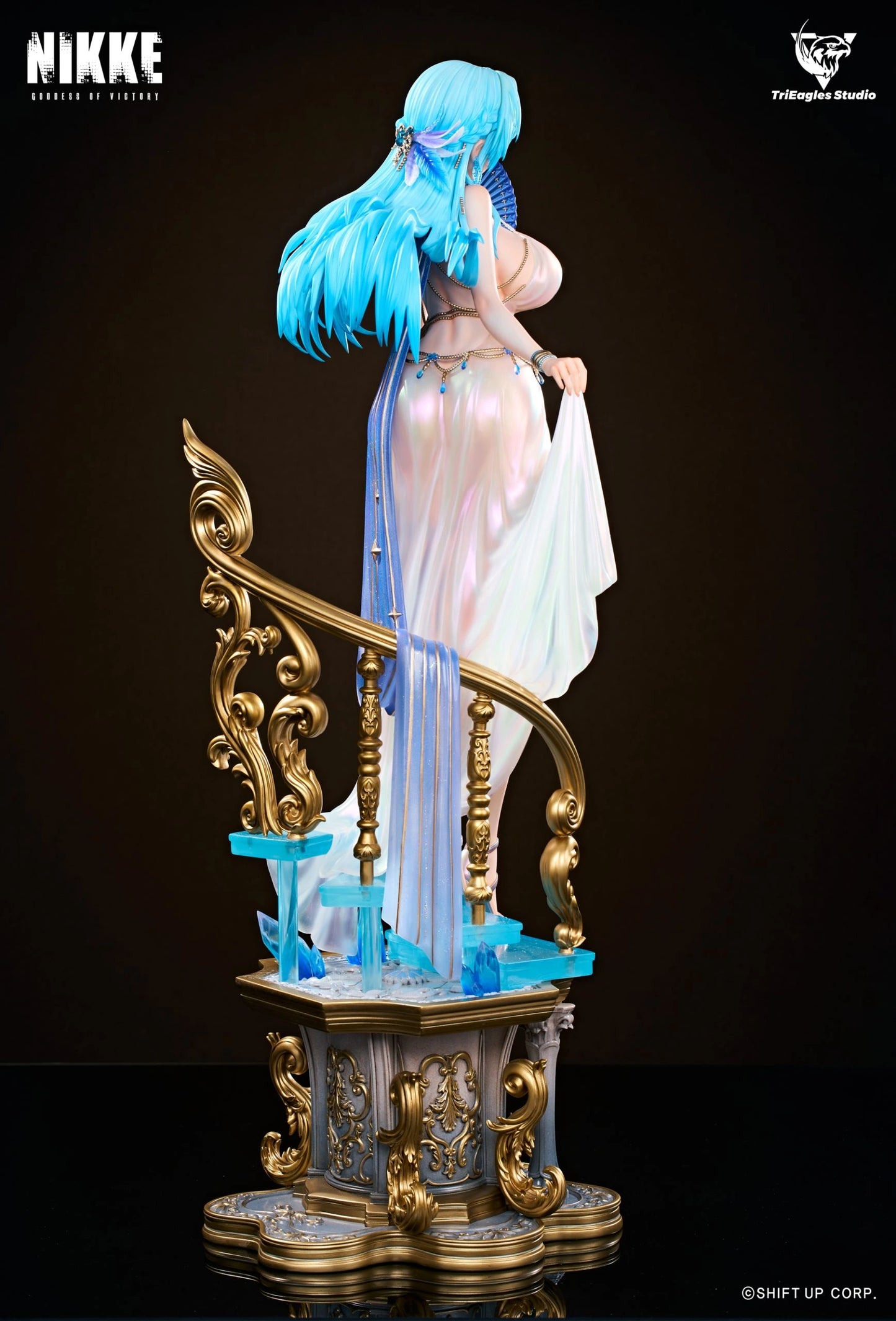 Preventa Resina Helm Figura Goddess Of Victory: Nikke  TriEagles (Licencia) Estudio