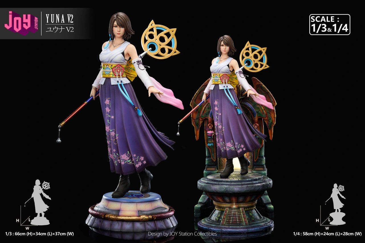 Preventa Resina Yuna Figura Final Fantasy X 1/4 Joy Station Estudio