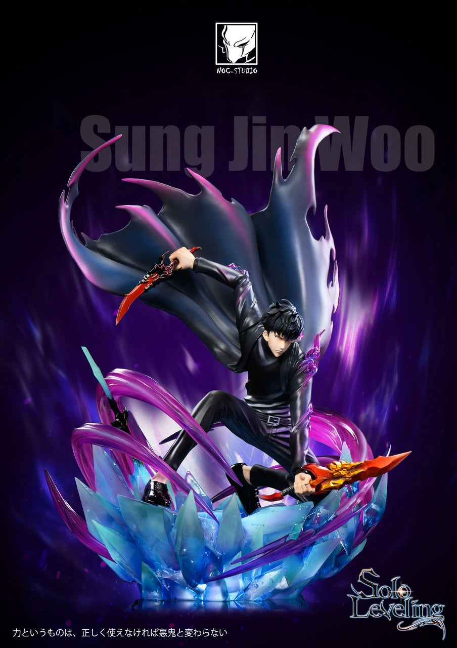 Preventa Resina Sung Jin Woo Figura Solo Leveling Noc Estudio