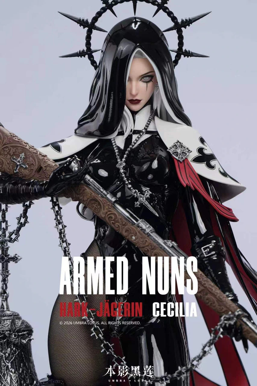 Preventa Resina Cecilia Nuns Figura Original  1/4 Umbra Lotus Estudio