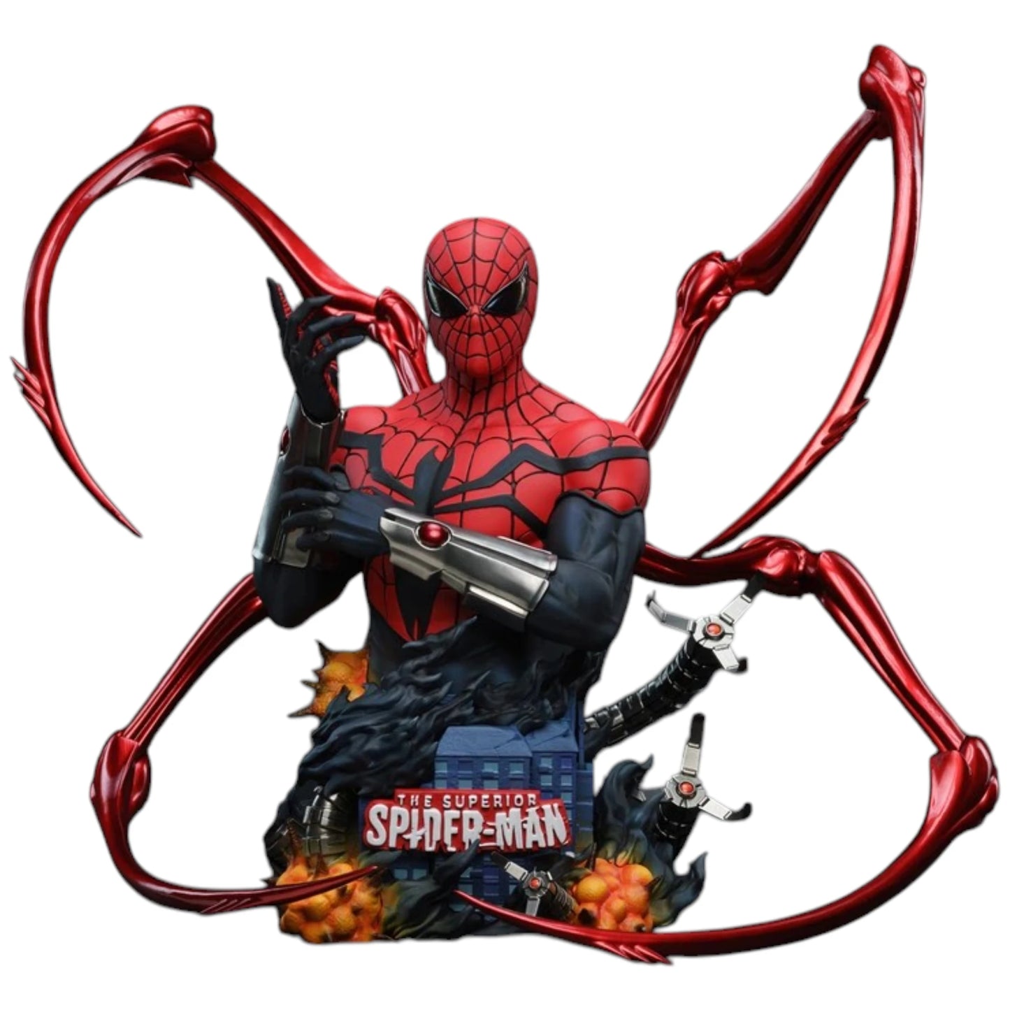 Preventa Resina Superior Spider-Man Figura Marvel Comics 1/6 27Abyss Estudio