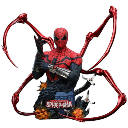 Preventa Resina Superior Spider-Man Figura Marvel Comics 1/6 27Abyss Estudio