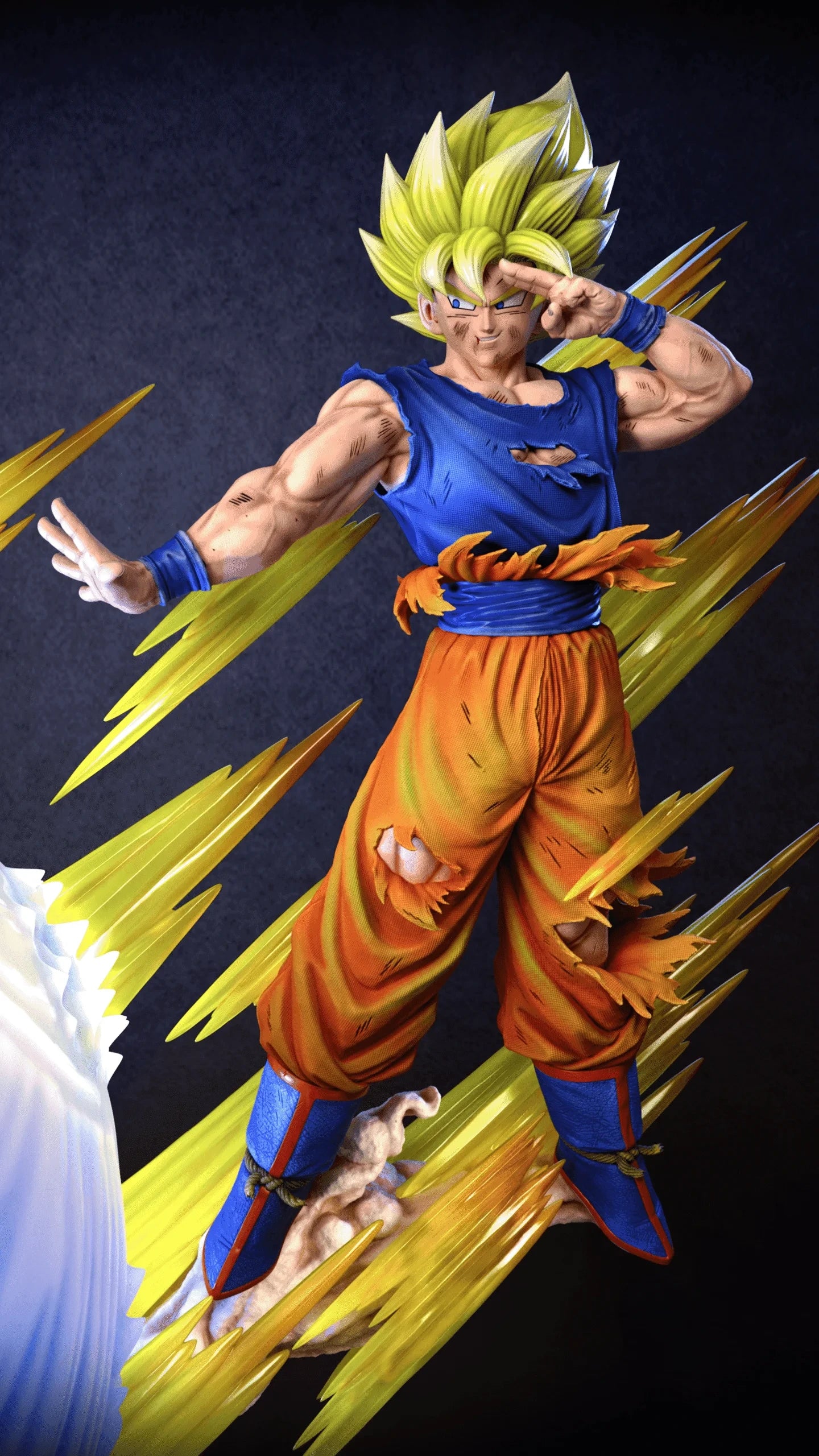 Preventa Resina Goku vs Kid Buu Figura Dragon Ball 1/4 KD Collectibles  Estudio