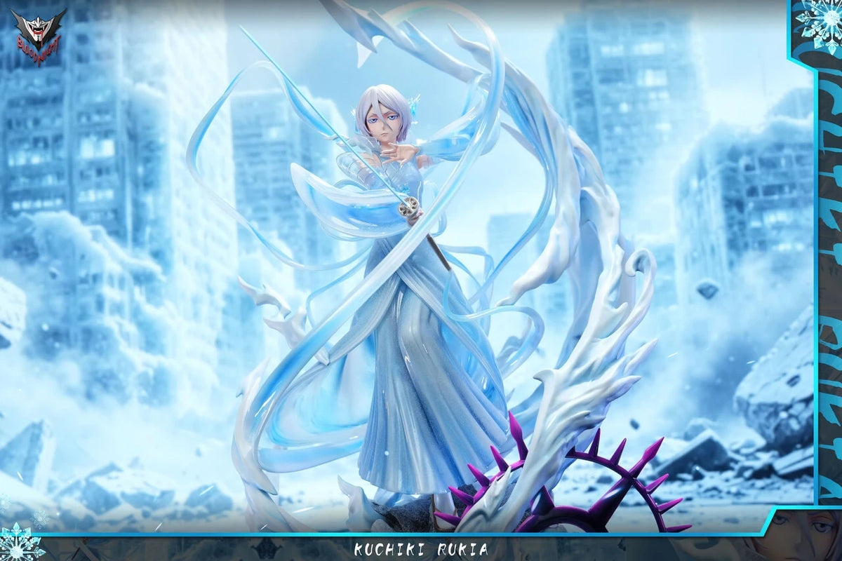 Preventa Resina Kuchiki Rukia Figura Bleach 1/6 Blood Night Estudio