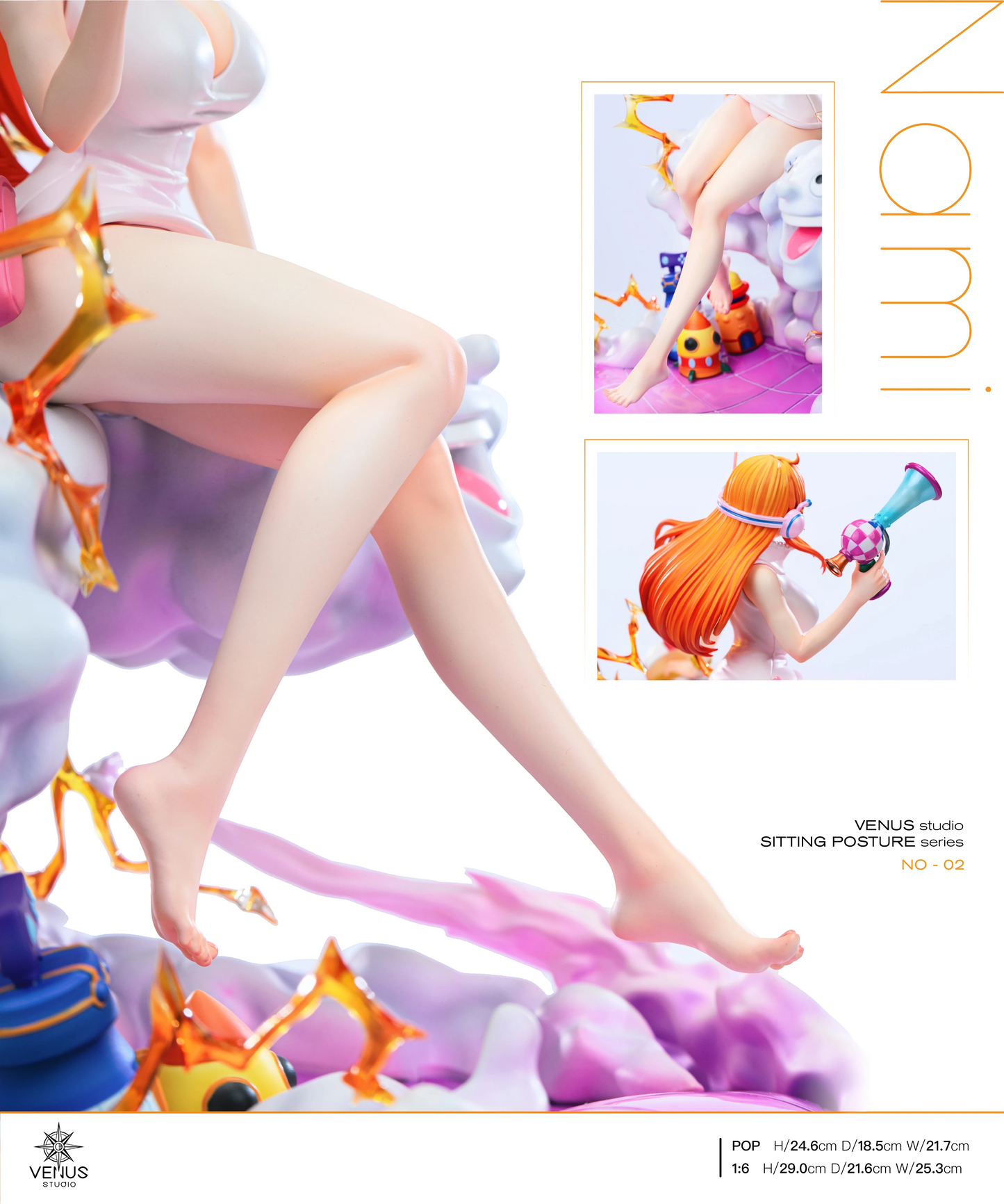 Preventa Resina Nami Figura One Piece Venus Mint Estudio
