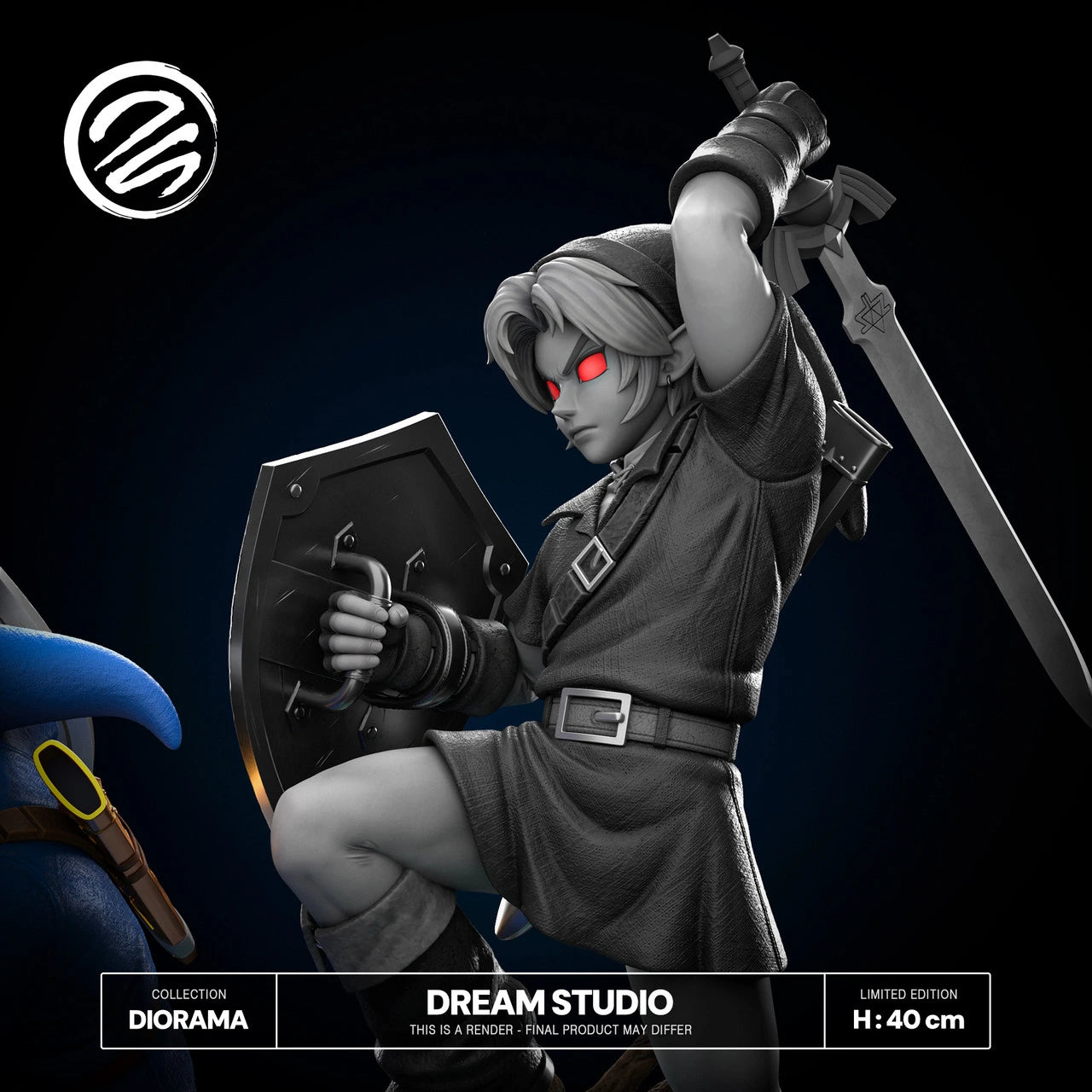 Preventa Resina Link vs Dark Link Figura The Legend Of Zelda: Ocarina of Time Dream Estudio