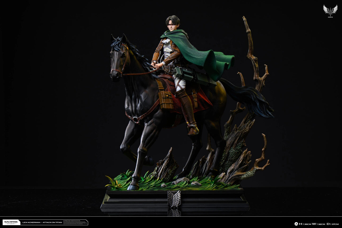 Preventa Resina Levi Ackermaan Figura Attack On Titan Saoirse Estudio