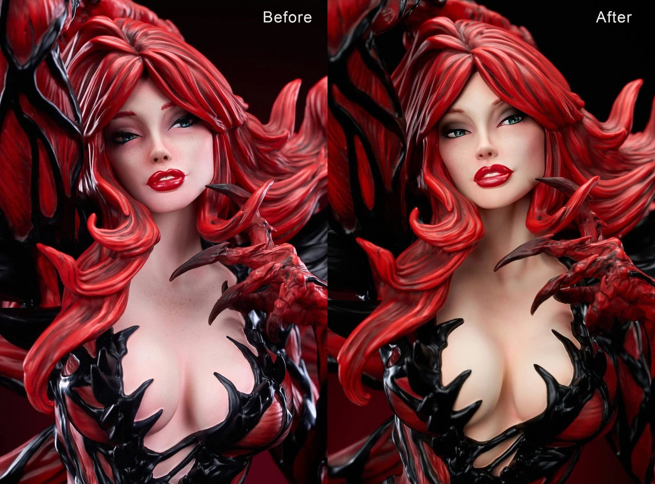 Preventa Resina Mary Jane "Carnage Figura Marvel Comics C4 Estudio