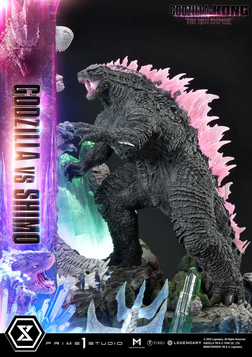 Preventa Resina Godzilla vs Shimo Figura Godzilla y Kong: El Nuevo Imperio Prime 1 (Licencia) Estudio